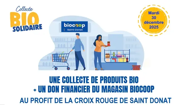 le 30/12 : Collecte Bio solidaire !